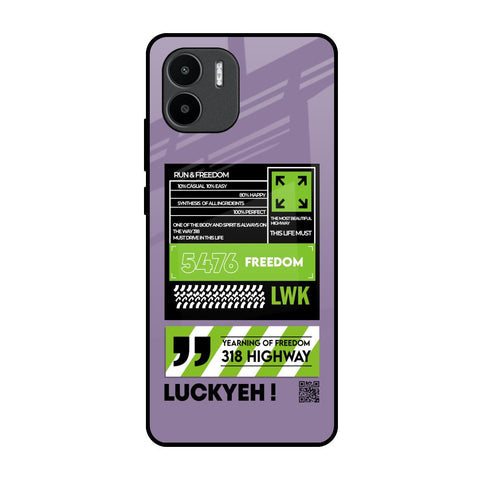 Run & Freedom Glossy Case for Redmi A1