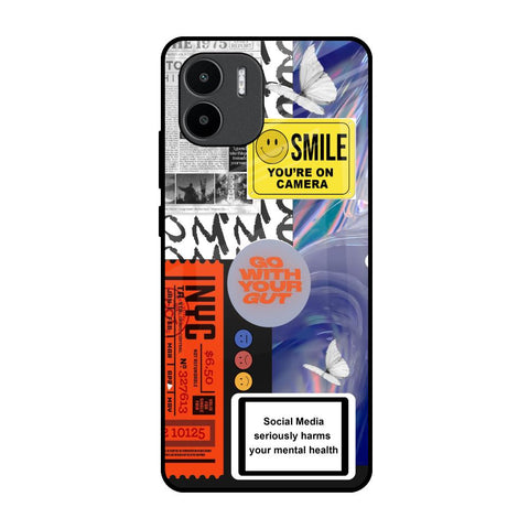 Smile for Camera Glossy Case for Redmi A1