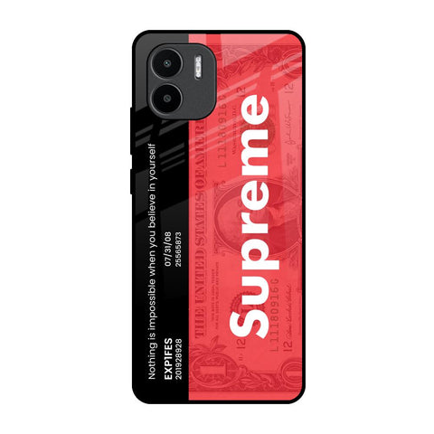 Supreme Ticket Glossy Case for Redmi A1