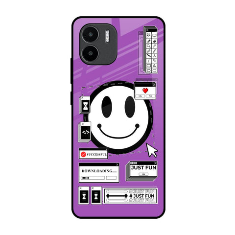 Code with Smile Glossy Case for Redmi A1