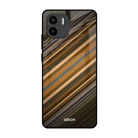 Diagonal Slash Pattern Glossy Case for Redmi A1