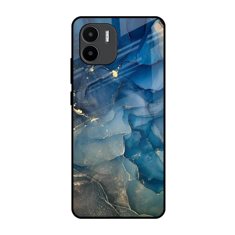 Blue Cool Marble Glossy Case for Redmi A1