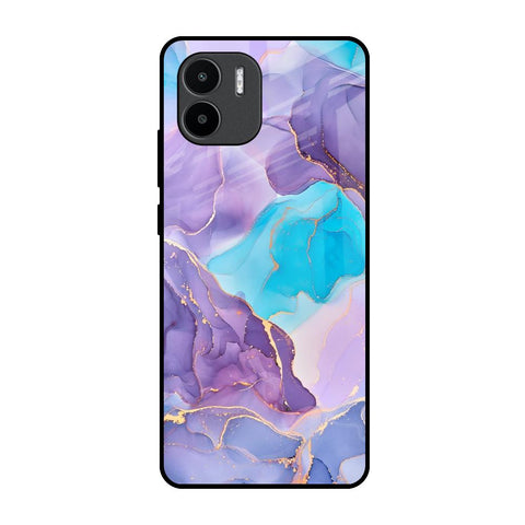 Alcohol ink Marble Glossy Case for Redmi A1