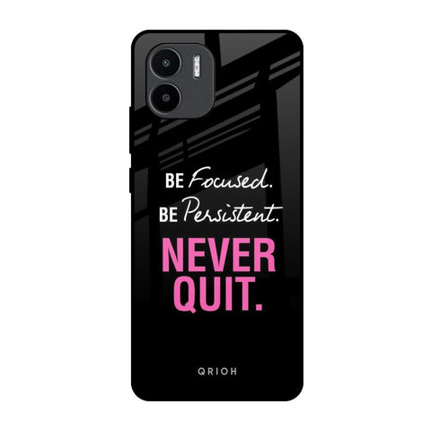 Be Focused Glossy Case for Redmi A1