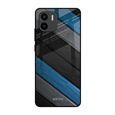 Multicolor Wooden Effect Glossy Case for Redmi A1