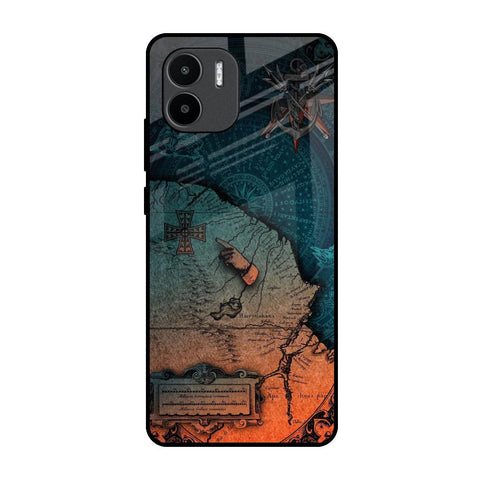 Geographical Map Glossy Case for Redmi A1