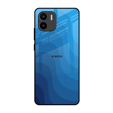 Blue Wave Abstract Glossy Case for Redmi A1