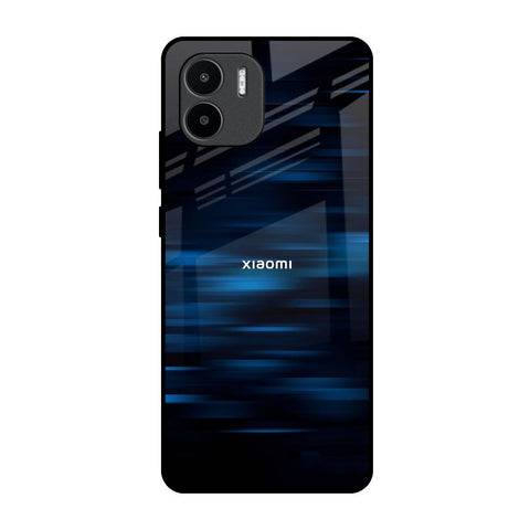Blue Rough Abstract Glossy Case for Redmi A1