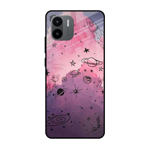 Space Doodles Glossy Case for Redmi A1