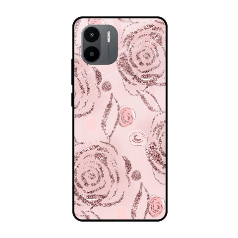 Shimmer Roses Glossy case for Redmi A1