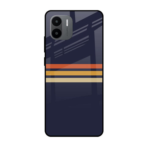 Tricolor Stripes Glossy Case For Redmi A1