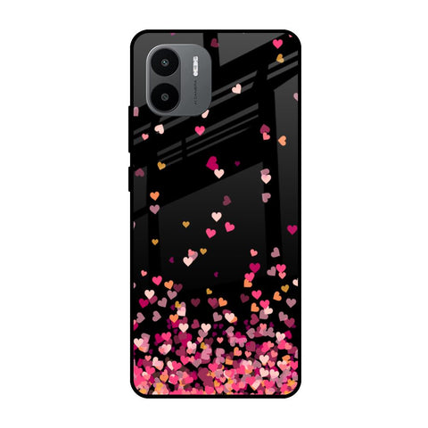 Heart Rain Fall Glossy Case For Redmi A1