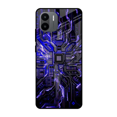 Techno Color Pattern Glossy Case For Redmi A1