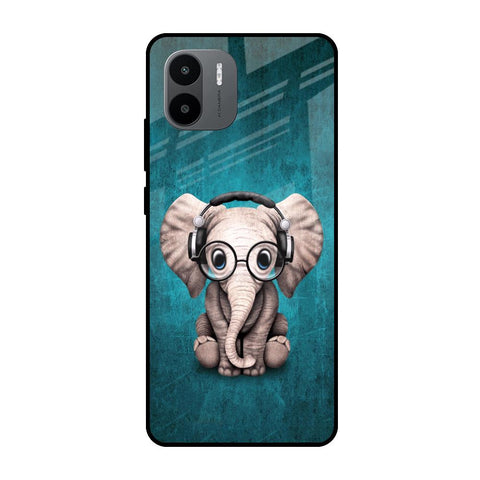 Adorable Baby Elephant Glossy Case For Redmi A1