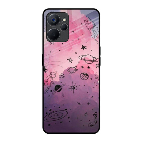 Space Doodles Glossy Case for Realme 9i 5G