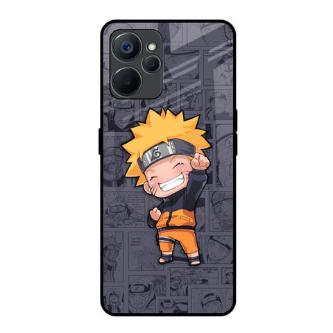 Orange Chubby Glossy Case for Realme 9i 5G