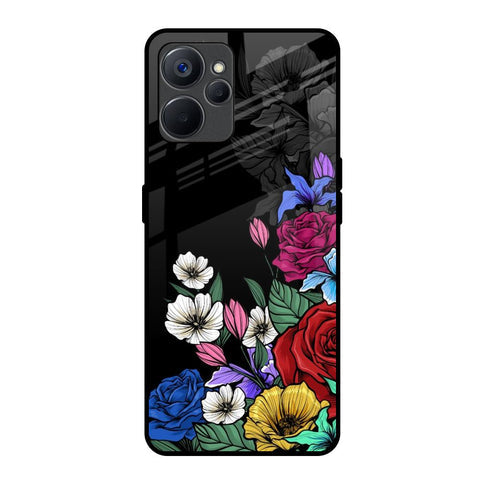 Rose Flower Bunch Art Glossy Case for Realme 9i 5G
