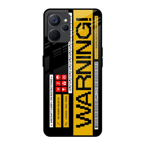 Aircraft Warning Glossy Case for Realme 9i 5G