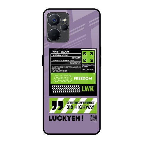 Run & Freedom Glossy Case for Realme 9i 5G
