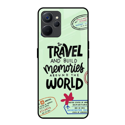 Travel Stamps Glossy Case for Realme 9i 5G