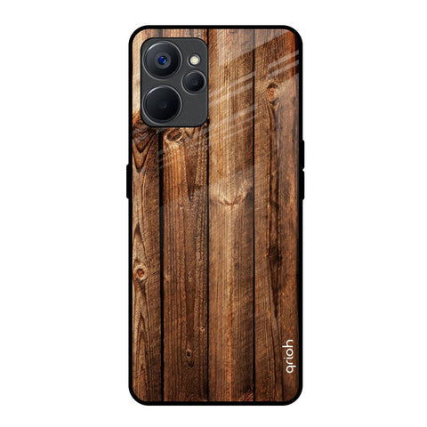 Timber Printed Glossy Case for Realme 9i 5G