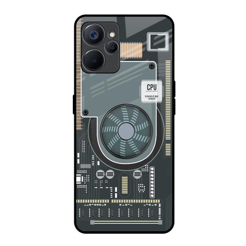 Motherboard Circuit Glossy Case for Realme 9i 5G