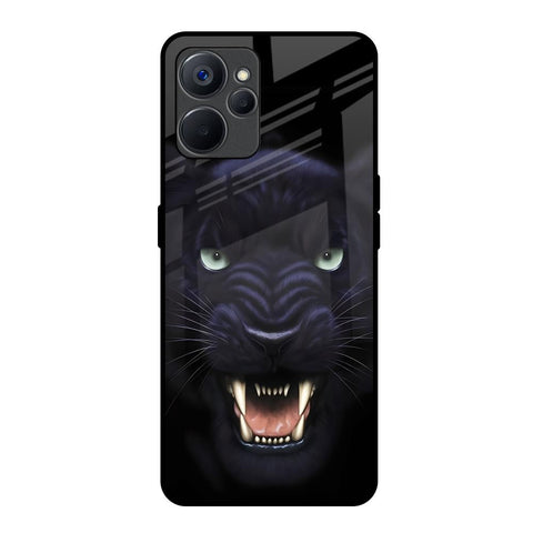 Angry Black Leopard Glossy Case for Realme 9i 5G