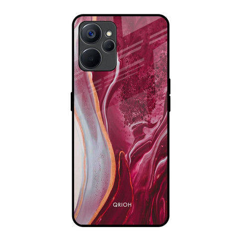 Crimson Ruby Glossy Case for Realme 9i 5G