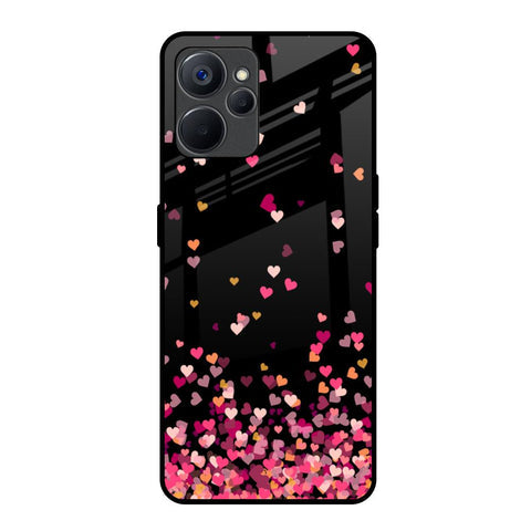 Heart Rain Fall Glossy Case For Realme 9i 5G
