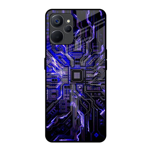 Techno Color Pattern Glossy Case For Realme 9i 5G