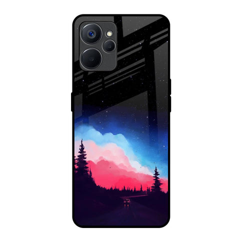 Drive In Dark Glossy Case For Realme 9i 5G