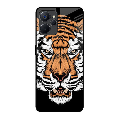 Angry Tiger Glossy Case For Realme 9i 5G