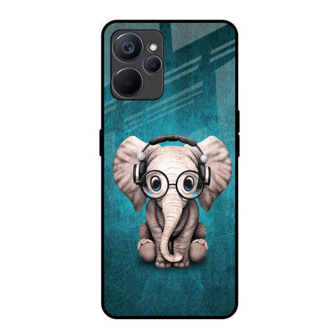 Adorable Baby Elephant Glossy Case For Realme 9i 5G