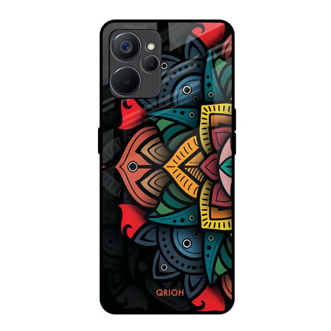 Retro Gorgeous Flower Glossy Case for Realme 9i 5G