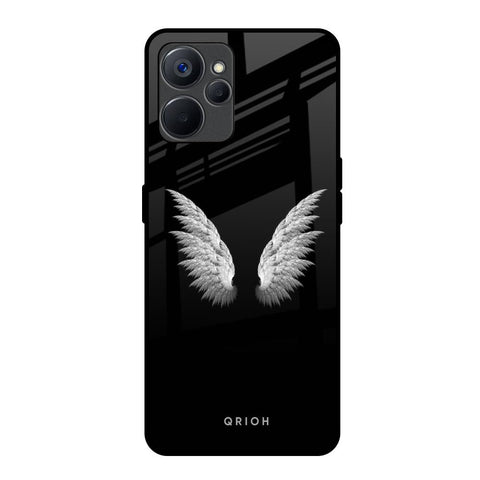 White Angel Wings Glossy Case for Realme 9i 5G