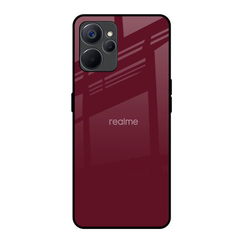 Classic Burgundy Glossy Case for Realme 9i 5G