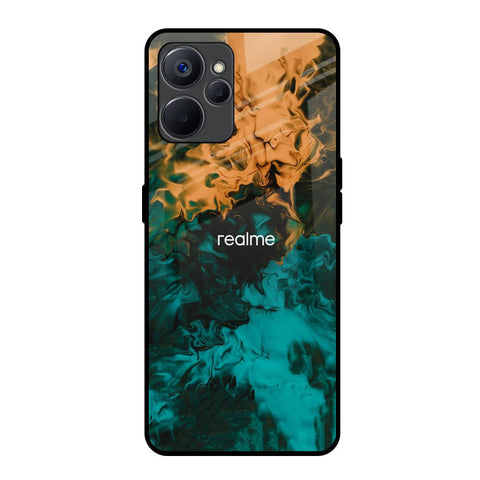 Watercolor Wave Glossy Case for Realme 9i 5G