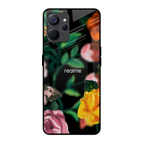 Flowers & Butterfly Glossy Case for Realme 9i 5G
