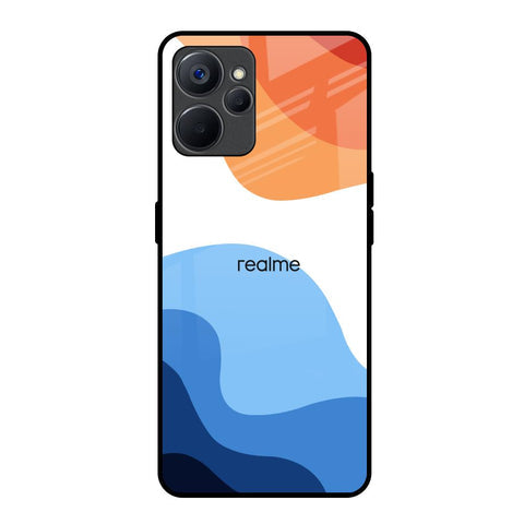 Wavy Color Pattern Glossy Case for Realme 9i 5G