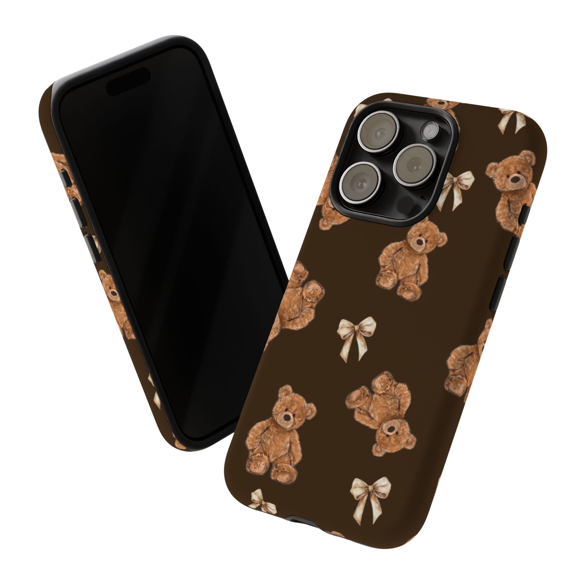 Cocoa Teddies Premium Tough Shining Phone Case (Double Layer) Available For All iPhone Models