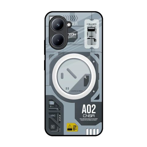Modern Technology Glossy Case for Realme C33