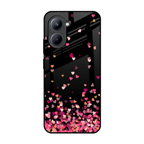 Heart Rain Fall Glossy Case For Realme C33