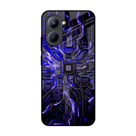 Techno Color Pattern Glossy Case For Realme C33
