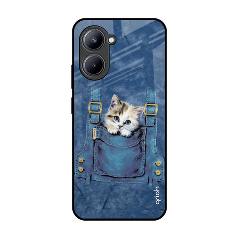 Kitty In Pocket Glossy Case For Realme C33