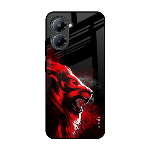 Red Angry Lion Glossy Case for Realme C33