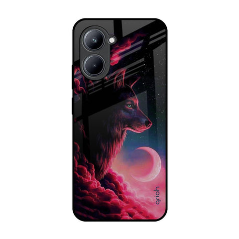 Moon Wolf Glossy Case for Realme C33