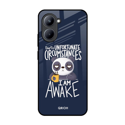 Struggling Panda Glossy Case for Realme C33