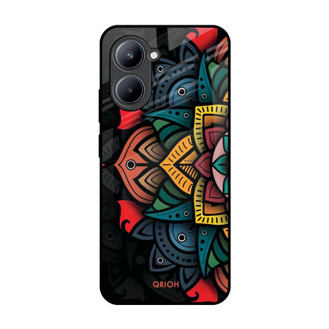 Retro Gorgeous Flower Glossy Case for Realme C33