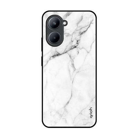 Modern White Marble Glossy Case for Realme C33