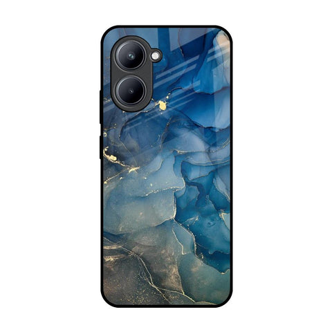 Blue Cool Marble Glossy Case for Realme C33